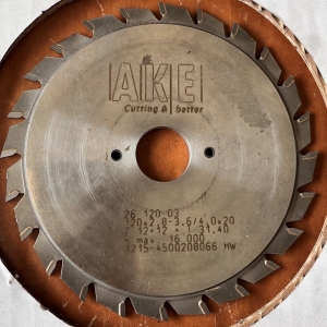 Osztott Elővágó Körfűrészlap 120-as